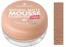 Essence Natural Matte Mousse Foundation Mousse Make-up 01 16 g