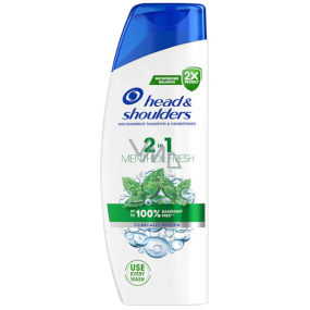 Head & Shoulders Menthol 2in1 Anti-Schuppen-Shampoo und Haarspülung 250 ml