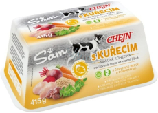 Sam Schale für Hunde mit Hühnerfleisch, 97% Fleischanteil, 415 g