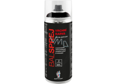 BALSPREJ vrchní univerzální akrylová barva ve spreji, RAL 9005 schwarz matt, 400 ml