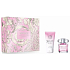 Versace Bright Crystal Pour Femme Eau de Toilette 30 ml + Körperlotion 50 ml, Geschenkeset für Frauen