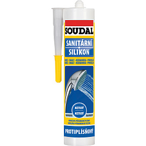 Soudal Sanitärsilicon, transparent, 280 ml