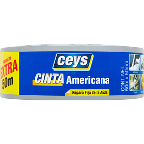 Ceys Klebeband, silber 50 mm x 50 m Ceys Klebeband, silber 50 mm x 50 m