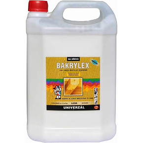 Bakrylex V1302 universeller Hochglanz wasserbasierter Holzlack, farblos, 5 kg