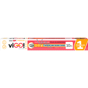 viGO Alufolie extra stark 15 μ, Breite 29 cm, Länge 10 m