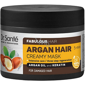 Dr. Santé Arganöl und Keratin Creme-Maske für geschädigtes Haar 300 ml