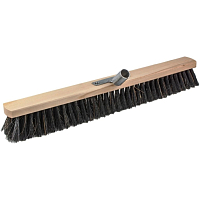 Hallenbesen aus Holz, Mischverhältnis 90/10, Länge 60 cm