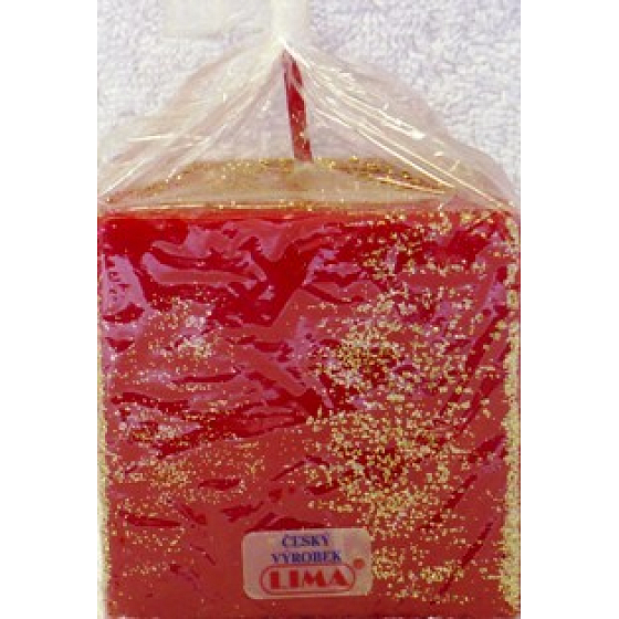 Lima Aromatischer spiralförmig duftender kerzenroter Würfel 65 x 65 mm 1 Stück