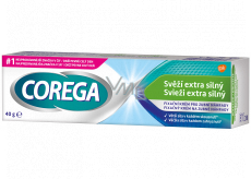 Corega Fixation Cream Fresh extra stark für Voll- und Teilprothesen 40 g