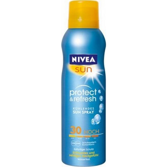 Nivea Sun Protect & Refresh OF30 + kühles unsichtbares Bräunungsspray 200 ml