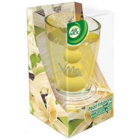 Air Wick Pearl Infusions Vanille Duft Weihnachtsduftkerze in Glas 120 g