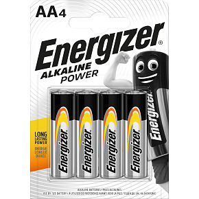 Energizer Alkaline Power AA Batterie, 4 Stück