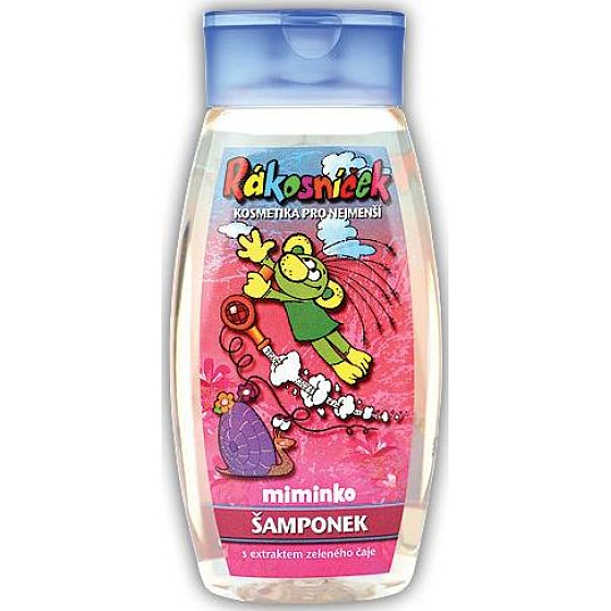 Böhmen Geschenke Kinder Rákosníček Baby 2 in 1 Haar- und Körpershampoo 250 ml