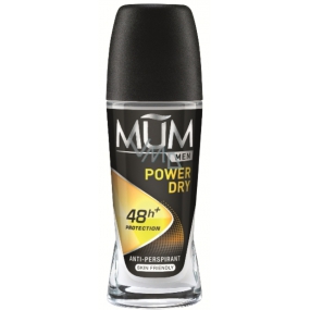 Mum for Men Power Dry Ball Antitranspirant Deodorant Roll-On für Männer 50 ml