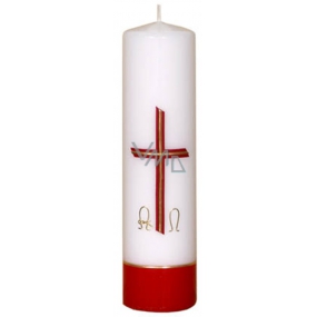 Lima Relief Church Kerze weiß Zylinder 1012 50 x 170 mm 1 Stück