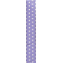 Nekupto Geschenkpapier 70 x 150 cm Klassische lila weiße Tupfen