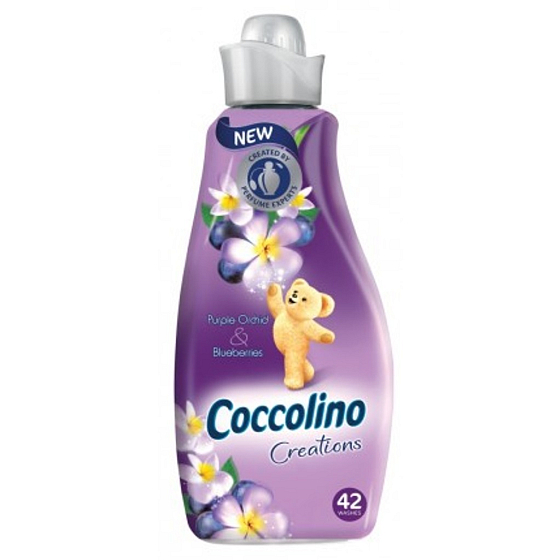 Coccolino Creations Purple Orchid & Blueberries konzentrierter Weichspüler 42 Dosen 1,5 l