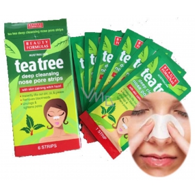 Beauty Formulas Tea Tree Nasenband 6 Stück