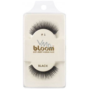 Bloom Natural Curly Eyelash Wimpern Curly Black Nr. 01 1 Paar