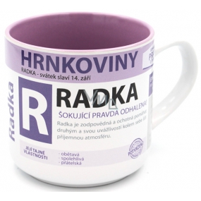 Nekupto Tassen Becher mit dem Namen Radek 0,4 Liter