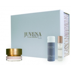 Juvena Skin Energy Rich Moisture Reichhaltige Feuchtigkeitscreme für trockene Haut 50 ml + SkinNova SC Serum 10 ml + Lifting Peeling Powder 20 g, Kosmetikset