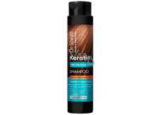 Dr. Santé Keratin Hair regenerierendes und feuchtigkeitsspendendes Shampoo für brüchiges, glanzloses Haar 250 ml