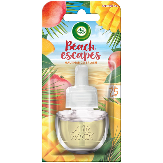 Air Wick Beach entkommt Maui Mango Splash elektrische Erfrischer Nachfüllung 19 ml