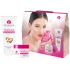 Dermacol Natürliche pflegende Mandel-Tagescreme 50 ml + pflegende Mandelcreme für Hände und Nägel 100 ml, kosmetisches Set