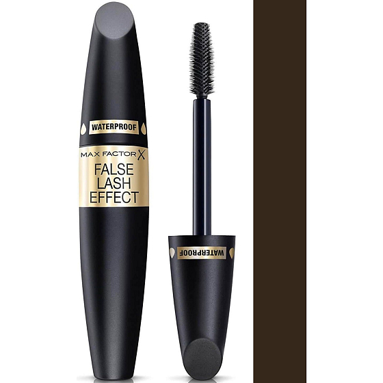 Max Factor False Lash Effect Wasserdicht Wasserdichte Wimperntusche Schwarz Braun 13,1 ml