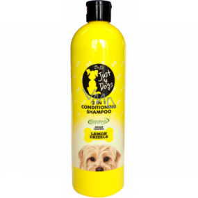 Nur 4 Dogs Lemon 2in1 Shampoo und Conditioner für Hunde 500 ml