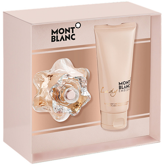 Montblanc Lady Emblem parfümiertes Wasser für Frauen 50 ml + Körperlotion 100 ml, Geschenkset