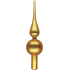 Glas-Baumspieß mattiert gold 24 cm