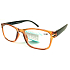 Berkeley Lesebrille +4.0 Kunststoff transparent braun, schwarze Seiten 1 Stück MC2166
