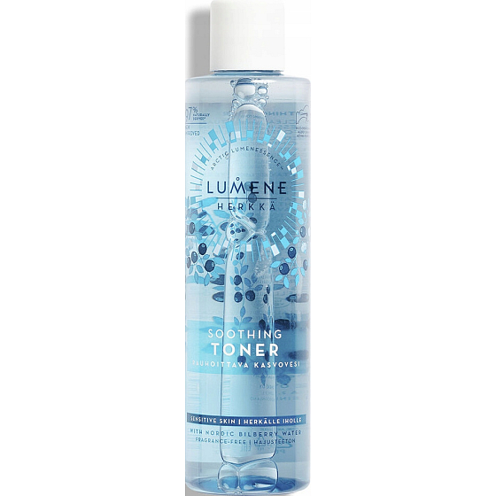 Lumene Herkka Beruhigender Toner Hauttonikum für normale Haut 200 ml