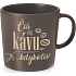 Nekupto Kafetearie Becher dunkel Zeit für Kaffee...300 ml zu jeder Zeit