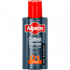 Alpecin Energizer Coffein C1, Coffein-Shampoo regt das Haarwachstum an, bremst erblich bedingten Haarausfall 375 ml