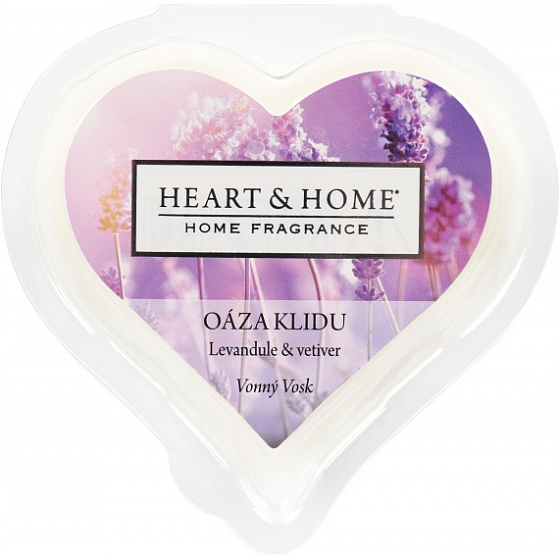 Heart & Home Oase der Ruhe Soja natürlich duftendes Wachs 26 g