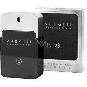 Bugatti Signature Black Eau de Toilette für Männer 100 ml