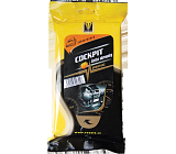 Coyote Cockpit Reinigungstücher, orange, 30 Stück