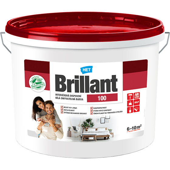 Het Brillant 100 Malerwaschfarbe, A Basis 5 kg