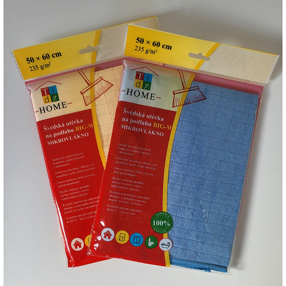 Tidy Home Bodenwischer Mikrofasern 60 x 50 cm, 235 g