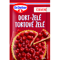 Dr. Oetker Tortengelatine rot, 10 g
