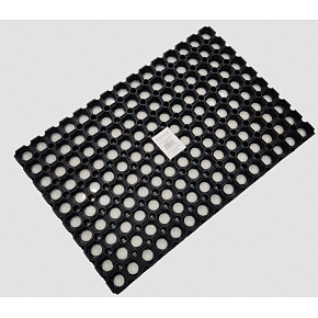 Tidy Home Fußmatte Gummi Innenbereich DOMINO Rechteck 40 × 60 × 2,2 cm