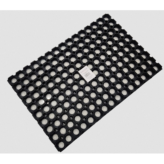 Tidy Home Fußmatte Gummi Innen DOMINO Rechteck 40 × 60 × 2,2 cm