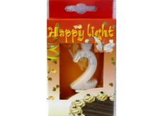 Happy Light Cake Kerze Nummer 2 in einer Box