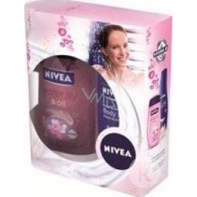 Nivea Kazlily Körperlotion 250 ml + Duschgel 250 ml, Kosmetikset für Frauen
