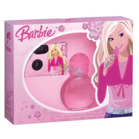 Mattel Barbie Rosa Eau de Toilette für Mädchen 75 ml Kamera, für Kinder Kosmetikset