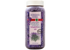 Böhmen Geschenke Lavendel mit Kräuterextrakt regenerierendes Badesalz 900 g