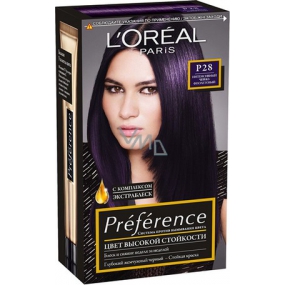 Loreal Préférence Féria Haarfarbe P28 intensiv schwarzviolett