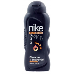 Nike Tum It On 2in1 Duschgel und Shampoo für Männer 300 ml